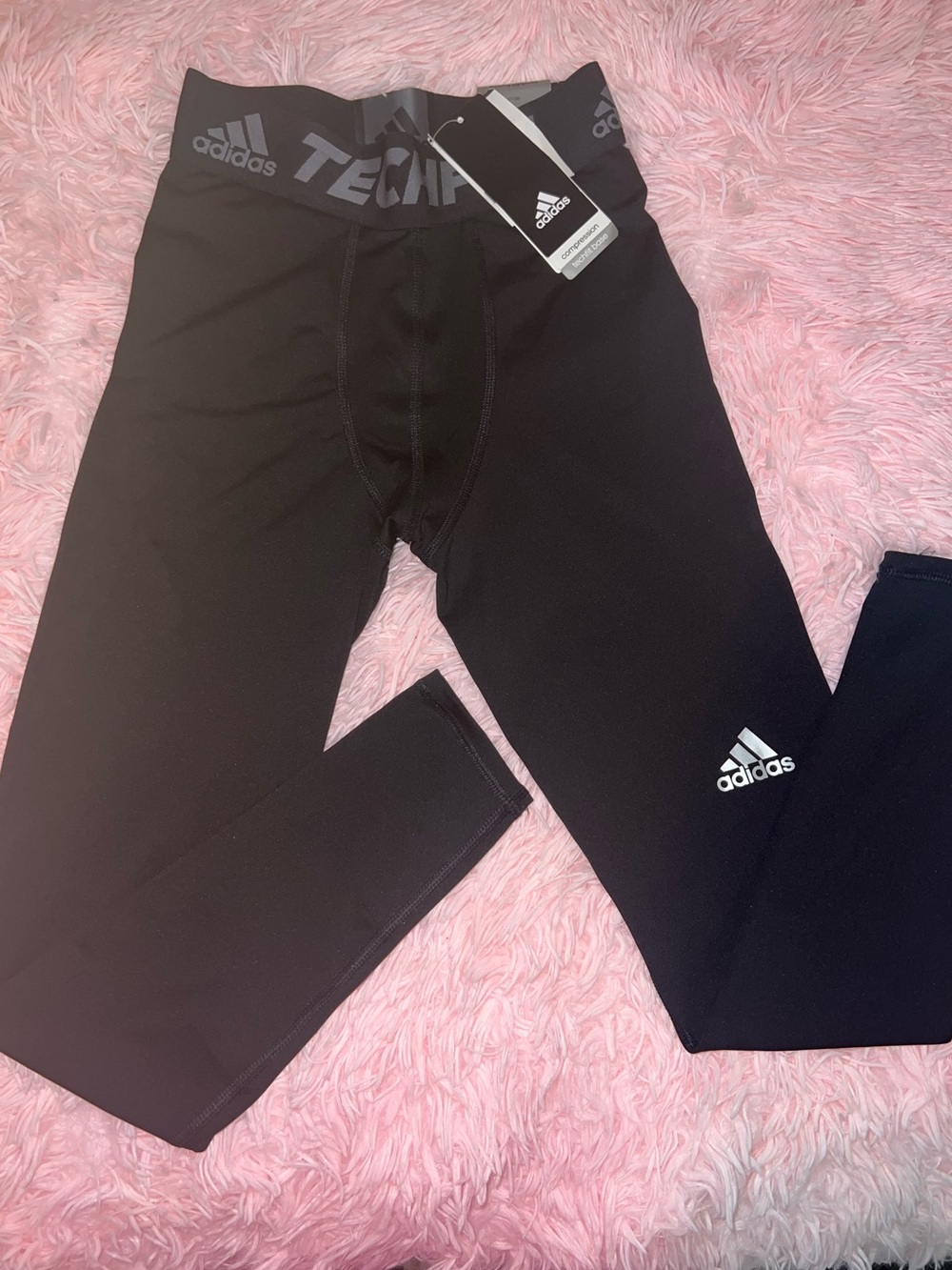 Men’s Adidas techfit black compression tights